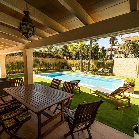 Casa Pinsa - Grosszuegiges Mediterran-Stilvolles Ferienhaus Mit Eigenem Pool In Puig De Ros Llucmajor Kültér fotó