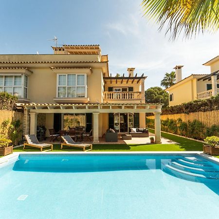 Casa Pinsa - Grosszuegiges Mediterran-Stilvolles Ferienhaus Mit Eigenem Pool In Puig De Ros Llucmajor Kültér fotó