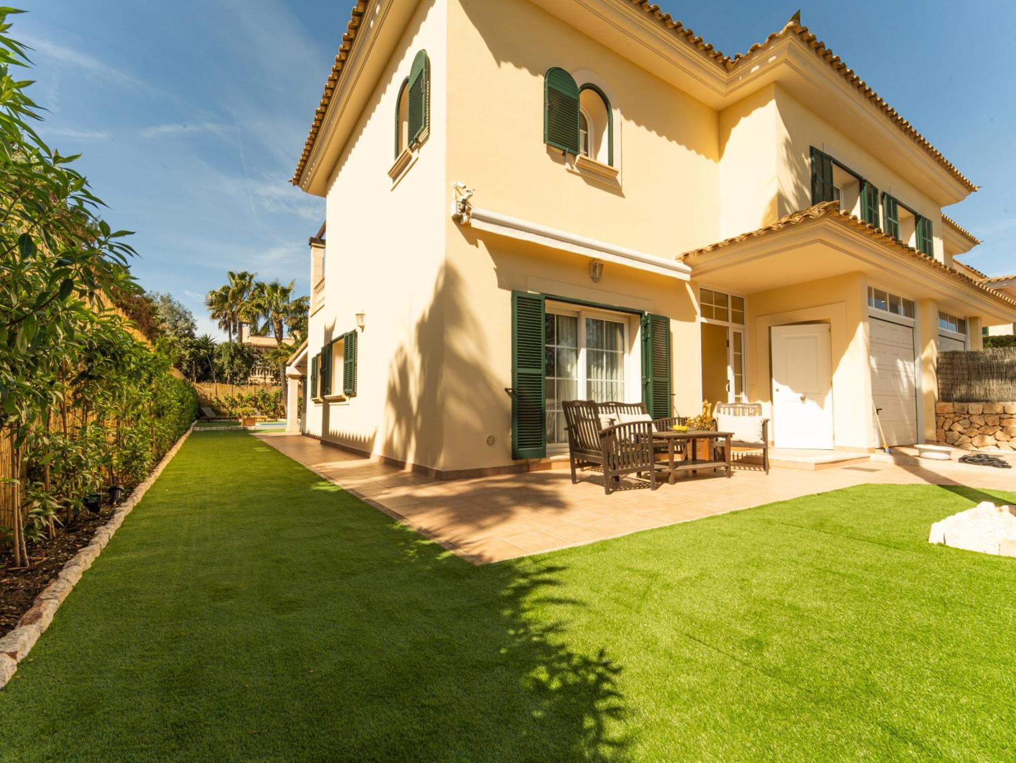 Casa Pinsa - Grosszuegiges Mediterran-Stilvolles Ferienhaus Mit Eigenem Pool In Puig De Ros Llucmajor Kültér fotó