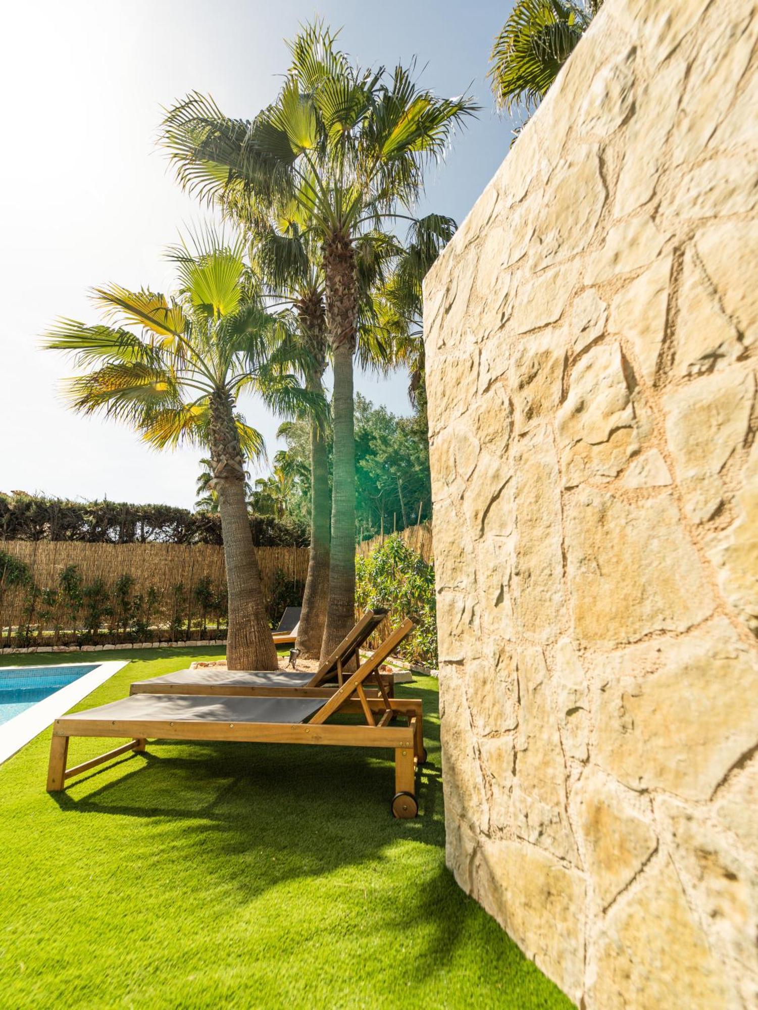 Casa Pinsa - Grosszuegiges Mediterran-Stilvolles Ferienhaus Mit Eigenem Pool In Puig De Ros Llucmajor Kültér fotó